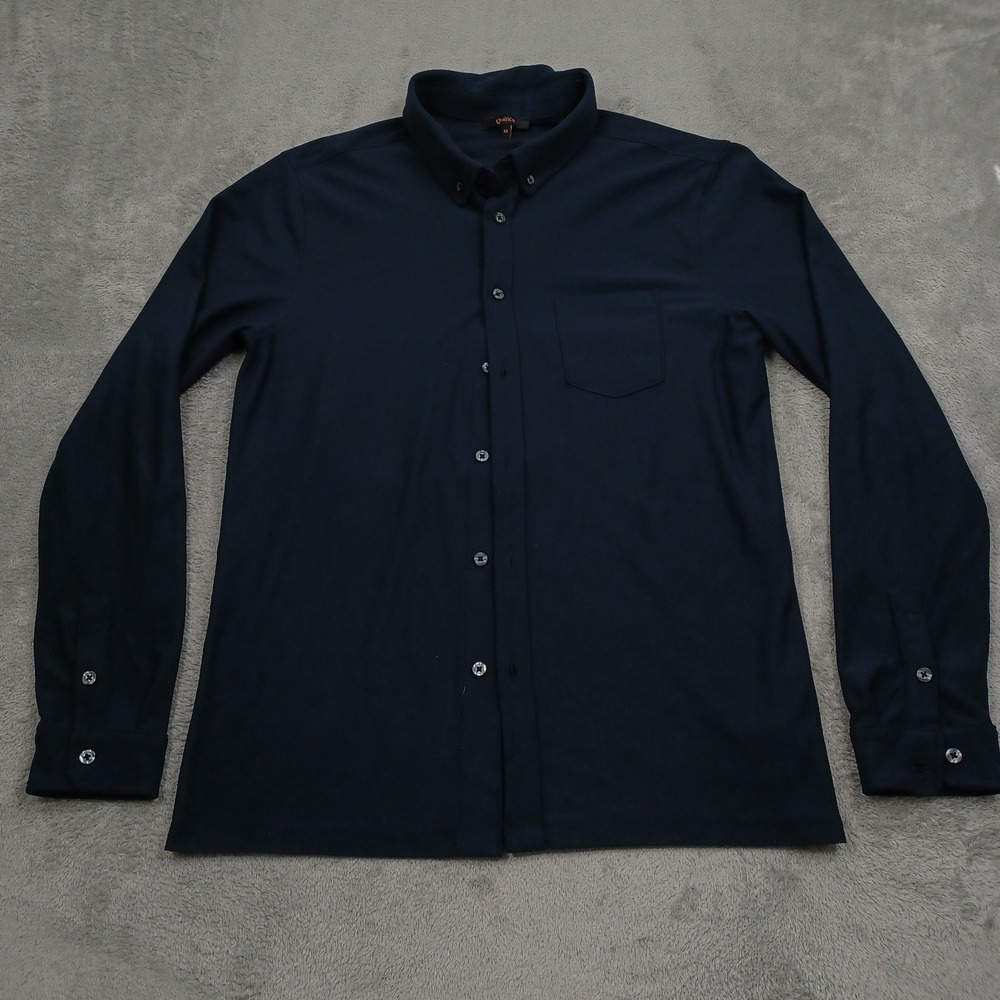 Quince Shirt Mens Medium Blue Classic Fit Preppy Modern Long Sleeve